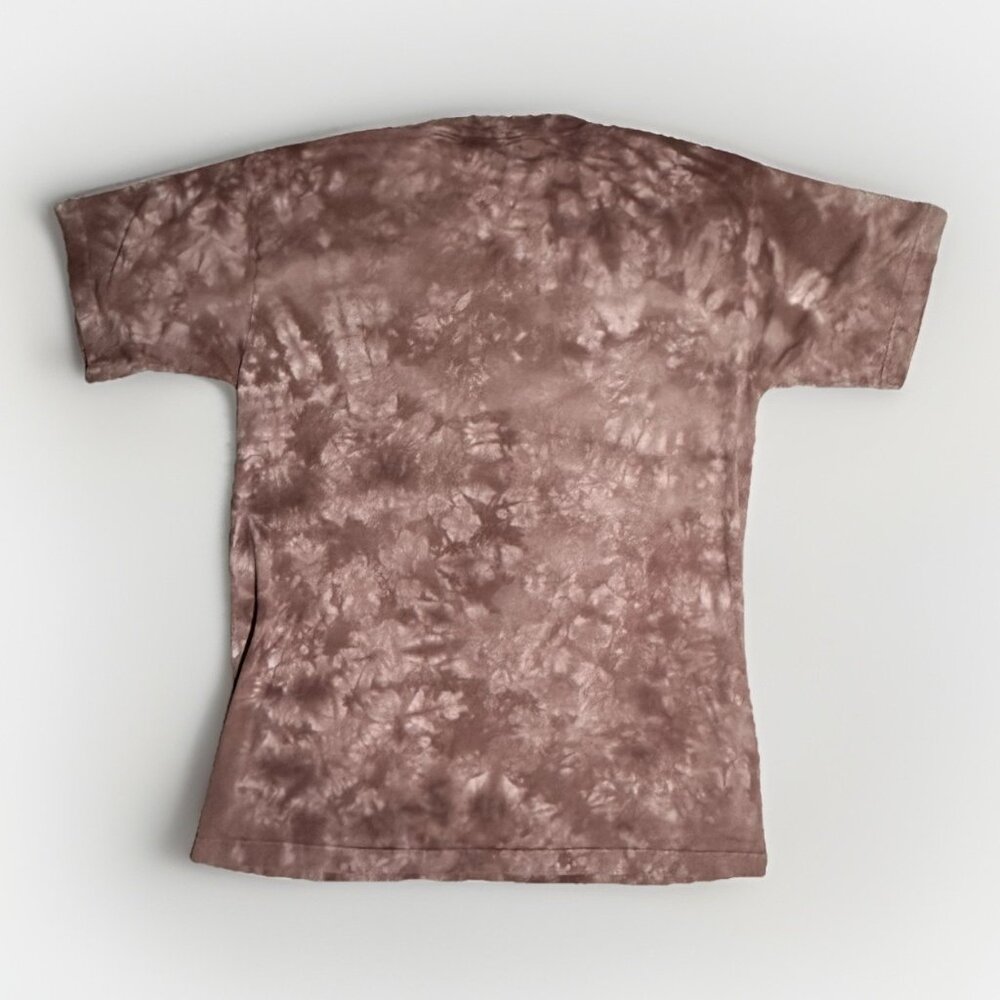 Polar Graphics USA T-Shirt Men’s Women’s Large Horses Theme Brown Tie Dye Flaw - Picture 2 of 6